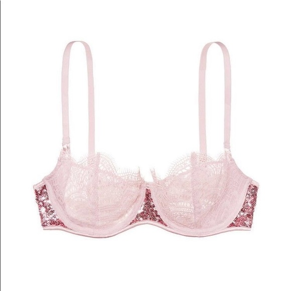 VS Shimmer Baby Pink Bra✨ - Picture 2 of 4
